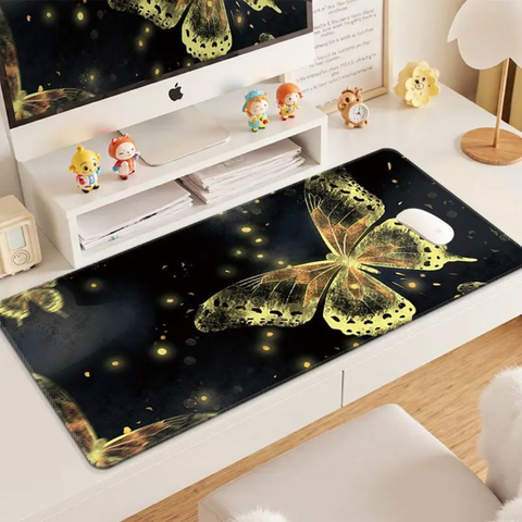 Golden Spicebush Butterfly Mouse Pad