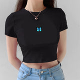 cute Butterfly Tank Top for Ladies