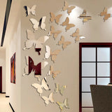 wonderful Butterfly Mirror Stickers