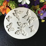 white butterfly mold tool