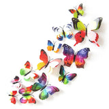 RAINBOW 3D Double-Layer Magnetic Butterfly Wall Stickers