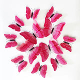 3D Butterfly Wall Decor Stickers