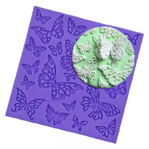 purple butterfly mold