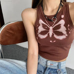 cool Butterfly Tank Top Women