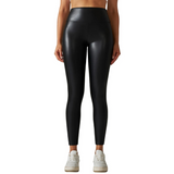 y2k High-Waisted Leather Butterfly Pants