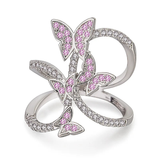 Infinity Butterfly Ring