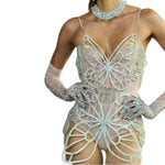 y2k Luxury Butterfly Bodysuit