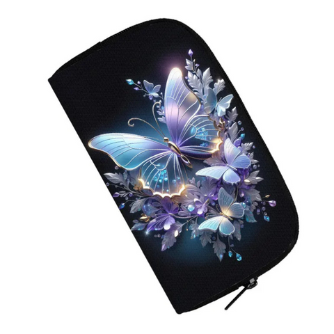 Medium Turquoise Butterfly Wallet