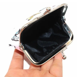 opened Pink Vanessa Butterfly Cute Girls Wallet