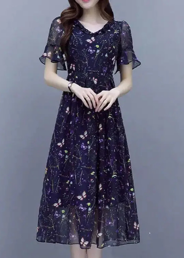 Purple Butterfly Dress Purple Butterfly Dress
