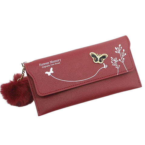 Red Vanessa Butterfly Chic Wallet