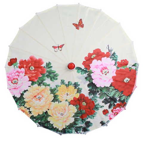 Red Butterfly Umbrella