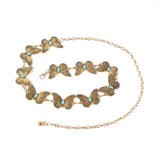 yellow Butterfly Decor Chain Belt
