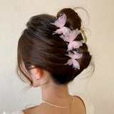 pink Large Fairy Butterfly Hair Clip for Women & Girls
