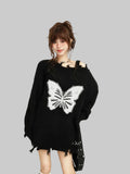 Gothic Butterfly Sweater FOR WOMEN