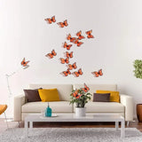 CUTE Monarch Butterfly 3D Wall Decor Stickers