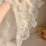 cute Bohemian Butterfly Lace Bandana for Women