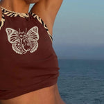 Butterfly Crop Top Pattern for women