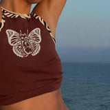 Butterfly Crop Top Pattern for women