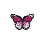 little pink Butterfly Embroidered Patch