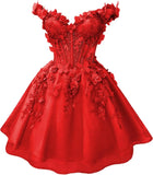 RED homecoming butterfly dress