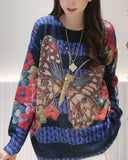 Diamond Butterfly Sweater