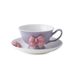 purple butterfly mug ceramics