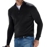 BLACK Men's Long Sleeve Pullover