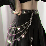 Women’s Punk Butterfly Waist Chain Belt