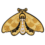GOLDEN Butterfly Embroidery Iron-On Patches