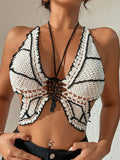 Crochet Butterfly Tank Top Pattern sleeveless