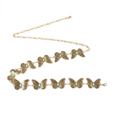 golden Butterfly Decor Chain Belt