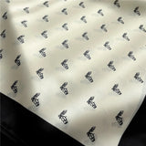 fashion Luxury Women’s Black & White Butterfly Square Scarf