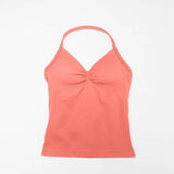 CORAL Women’s Strappy Sports Tank Top by Butterfly Kingdom