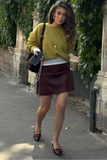 GREEN Wool Sweater for Women by Butterfly Kingdom