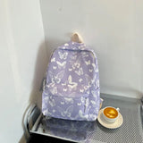 Swallowtail Butterfly Lavender Travel Backpack for kids