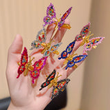 nice 3D Butterfly Hairpins for Girls