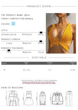 Women’s Butterfly Cutout Wrap Halter Crop Top