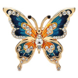 BLUE Classic Butterfly Pin for Women