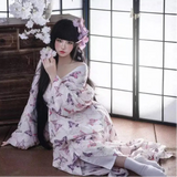 Women’s Cute Butterfly Print Kimono