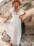 butterfly sleeves dress