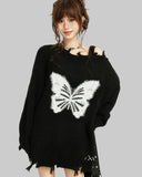 Gothic KNITWEAR Butterfly Sweater