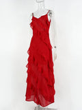 Butterfly Ruffle Dress