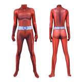 red Women's Totally Spies Cosplay Jumpsuit by Butterfly Kingdom