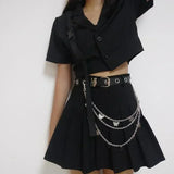 Women’s Punk Butterfly Waist Chain Belt