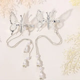 SIVLER Butterfly Tassel Hair Clips