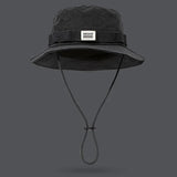 black Japanese Style Bucket Hat by Butterfly Kingdom