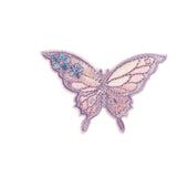 purple Colorful Butterfly Patches