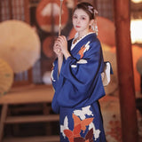 butterfly kimono purple