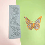 thin butterfly mold in silicone